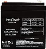 Chamberlain 41A6357-1 Garage Door Opener Replacement Battery. Also Fits: Craftsman  HPS Battery Backup Model #54918, Replacement Battery 132B2511, DJW12-4.5 Replaced with the 12V5ah Lasts Longer Than Original! Beiter DC Power