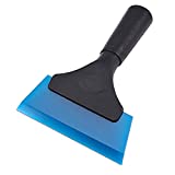 EHDIS Small Squeegee 5 inch Rubber Window Tint Squeegee for Car, Glass, Mirror, Shower, Auto,Windows -Blue (Blue)