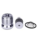 AZUMKA Motorcycle Racing Stainless Steel Reusable Oil Filter with Replacement cartidge fitting fits for Harley Davidson Touring Twin Cam