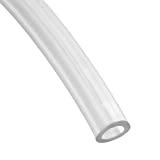 Houseables Vinyl Tubing, Clear, 1/4" ID x 3/8" OD, 100 Ft, Food Grade Tube, PVC Plastic, Flexible Hose, Flex Pipe For Water, Beverage Pump, Homebrew, Wine Siphon, Brewing Bottling Wand