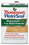 Thompsons Water Seal 21801 1-Gallon Clear Waterproofed Plus Clear Wood Protector