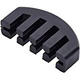 eBoot Rubber 4/4 Violin Practice Mute, Black