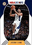 2020-21 NBA Hoops #98 Jeremy Lamb Indiana Pacers ERR (Back is #3 Zach Collins) Official Panini Basketball Trading Card (Stock Photo, NM-MT Condition)