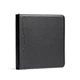 12 Pocket 3 Ring Card Collection Binder - Holds Up To 960 Cards - Black