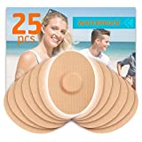 Fixic Freestyle Adhesive Patches 25 PCS  Good for Libre  Enlite  Guardian  Waterproof Adhesive Bandages  Libre Covers  Pre-Cut Back Paper  Long Fixation for Your Sensor! (Tan) (Tan)