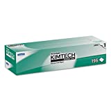 Kimtech 34133 Kimwipes Delicate Task Wipers, 1-Ply, 11 4/5 x 11 4/5, 196 per Box (Case of 15 Boxes) , White