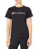 Champion Women's T-Shirt, Classic Cotton-Blend T-Shirt, Crewneck Tee, Jersey T-Shirt