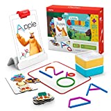 Osmo - Little Genius Starter Kit for iPad + Early Math Adventure - 6 Educational Learning Games - Ages 3-5 - Counting, Shapes, Phonics & Creativity (Osmo iPad Base Included)