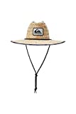 Quiksilver mens Outsider Lifeguard Beach Straw Sun Hat, Black Grey Camo, Large-X-Large US