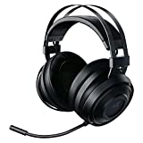 Razer Nari Essential Wireless 7.1 Surround Sound Gaming Headset: THX Spatial Audio - Auto-Adjust Headband & Swivel Cups - Auto-Adjust - Flip Mic - for PC, PS4, PS5 Only - Black