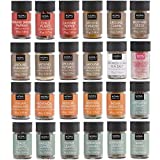 NOMU 24-Piece Starter Variety Set of Spices, Herbs, Chilis, Salts and Seasoning Blends Kit | 24.1 Oz | Non-irradiated, No MSG or Preservatives