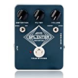 JOYO Distortion Guitar Effect Pedal with Selectable MOSFET & FAT Clipping Thick Boost Distortion - True Bypass (SPLINTER JF-21)