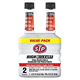 High Mileage Fuel Injector Cleaner and Carburetor Cleaner Treatment, Bottled Lubricant for Upper Cylinder, 5.25 Oz, 2 Count, STP