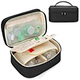 BAFASO Wearable Breast Pump Bag Compatible with Willow and Elvie Breast Pump, Case for Wearable Breast Pump and Extra Parts (Patent Pending), Black