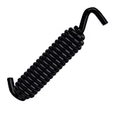 Amavoler 3.7" Black Jiffy Stand Kickstand Spring fits for Harley Sportster Softail Super Glide Touring (black)