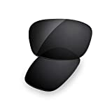Dynamix Polarized Replacement Lenses for Oakley Fives Squared | Easy To Install | Fit Perfectly | Solid Black