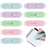 8 Pcs Sliding Retractable Click Pencil Eraser 4 Assorted Colors Cute Pastel Erasers Push Pull Aesthetic Erasers with Plastic Sleeve for Students Kids, School Office Home Supplies