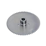 60 Tooth Go Kart Live Axle Sprocket for 40,41,420 Chain, 1" Bore, 1/4" Key Way, for compatible with Yerf-Dog, Murray Go Karts