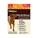 SENTRY Pet Care 7 Way De-Wormer for Medium & Large Dogs, 2 Count