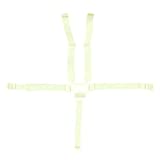 Fisher-Price Space-Saver High Chair Replacement Straps - Waist, Crotch and Shoulder - Off-White - Fits Many Models, See List Below