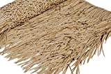 amaZulu Inc. Synthetic Mexican Straw Roof Thatch  3 x 8 Palm Thatch Rolls | Duck Blind Grass | Tiki Hut Thatch | Duck Boat Blinds | Palapa Thatch Roofing | Thatch Roofing for Tiki Bar Huts