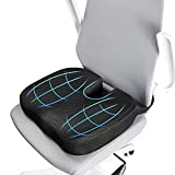 Dreamer Car Seat Cushions for Office Chairs/Sciatica Pain Relief Pillow - Memory Foam Office Chair Cushions/Desk Chair Cushion/Computer Chair Cushion for Tailbone Pain Relief