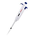 FOUR E'S SCIENTIFIC 100uL-1000uL High-Accurate Single-Channel Manual Adjustable Variable Volume Pipettes