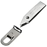 Uncle Bill's Sliver Gripper Tweezer on Key Chain Clip