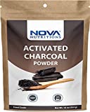 Nova Nutritions Activated Charcoal Powder, 16 OZ (454 Gram), Food Grade, Whitens your teeth and Keeps your mouth healthy