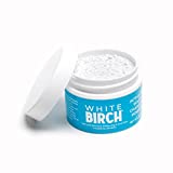 White Birch Activated White Charcoal Powder - Professional Teeth Whitening Charcoal - Natural & Fluoride Free Oral Care (White Charcoal Powder)