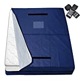 Mattress Bag for Moving Mattress Storage Bag Twin, Waterproof Mattress Cover with Heavy Duty Handles,2 Adjustable Straps and Strong Zipper, Reusable Cover for Storage House Moving, Navy