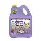 Simple Green Oxy Solve Concrete and Driveway Pressure Washer Cleaner, Purple, Unscented, 128 Fl.Oz