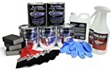 Rust Bullet Black Undercoating Undercarriage Truck Kit (192 oz.)