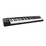 M-Audio Keystation 61 MK3 - Semi Weighted 61 Key USB MIDI Keyboard Controller with Assignable Controls, Pitch and Mod Wheels, and Software Included