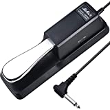 MIMIDI Sustain Pedal for Keyboard Yamaha,Roland,Casio,Korg,Behringer,Moog - Universal Piano Foot Pedal