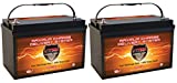 (2) XTR31-135 24 Volt Trolling Motor Batteries 135 Amp Hours VMAX Group 31 12V AGM Deep Cycle Maintenance-Free Sealed Marine 12 Volt 135Ah Battery for 24V Trolling Motors