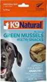 K9 Natural Freeze Dried Dog Treats By Perfect Grain Free, Healthy, Hypoallergenic Limited Ingredients Snacks For All Dog Types - Raw, Freeze Dried Treats - New Zealand Green Mussel Bites - 1.76oz