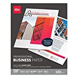 Office Depot Professional Brochure and Flyer Paper, Glossy, 8 1/2in. x 11in, 50 Lb, Pack of 100 Sheets, 124213