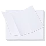 Tri-Fold Brochure Paper - 100-Pack Trifold Pamphlet Flyer Paper for Inkjet and Laser Printers, Brochure Printer Paper, 11 x 8.5 Inches