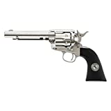 Colt Peacemaker Revolver Single Action Army Six-Shooter .177 Caliber Air Pistol, Pellet Gun, Black