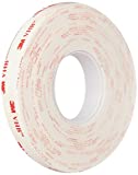 3M - 1/2-5-4950 VHB 4950 Heavy Duty Mounting Tape - 0.5 in. x 15 ft. Permanent Bonding Tape Roll with Acrylic Foam Core. Tapes and Adhesives