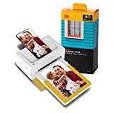 Kodak Dock Plus 4x6 Instant Photo Printer 80 Sheet Bundle (2022 Edition)  Bluetooth Portable Photo Printer Full Color Printing  Mobile App Compatible with iOS and Android  Convenient and Practical