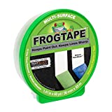 FROGTAPE 1358465 Multi-Surface Painter's Tape with PAINTBLOCK, Medium Adhesion, 1.41" Wide x 60 Yards Long, Green