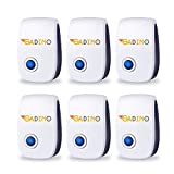 Ultrasonic Pest Repeller - Rodent Repellent 6 Packs - Pest Repellent Plug in for Rodents, Mice, Mosquitoes, Rats, Spiders, Ants - Effective Mice Repellent - Spider Repellent - Mouse Repellent