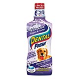 Dental Fresh Advanced Plaque and Tartar Water Additive for Dogs, 17 oz  Dog Teeth Cleaning Formula Targets Plaque & Tartar Build-Up, Eliminates Bad Breath, Whitens Teeth, Improves Overall Oral Health