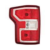 Fitrite Autoparts New Left Driver Side Tail Light Assembly For 2018-2020 Ford Pickup F-150, Bulb Type FO2800265 JL3Z13405H