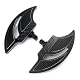 Motorcycle Blade Touring passenger Tomahawk floorboard Black CNC Cut Male Mount Pegs Fit For Harley FLHX PEG Dyna Sportster XL