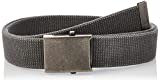 Columbia Unisex-adult Military Web Belt-Adjustable One Size Cotton Strap and Metal Plaque Buckle