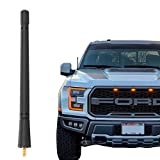 KSaAuto Short Antenna for Ford F150 Truck 2009 2010 2011 2012 2013 2014 2015 2016 2017 2018 2019 2020 2021 | 7 Inch Flexible Antenna Replacement Accessories Designed for Optimized FM/AM