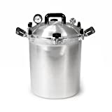 All American 1930-30qt Pressure Cooker/Canner (The 930) - Exclusive Metal-to-Metal Sealing System - Easy to Open & Close - Suitable for Gas or Electric Stoves - Made in the USA